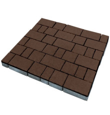 Старый город коричневая