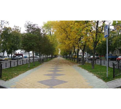 Тротуарная плитка Квадрат