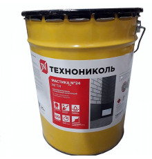Мастика гидроизоляционная ТЕХНОНИКОЛЬ № 24 МГТН, 20 кг