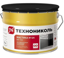 Мастика гидроизоляционная ТЕХНОНИКОЛЬ № 24 МГТН, 3 кг